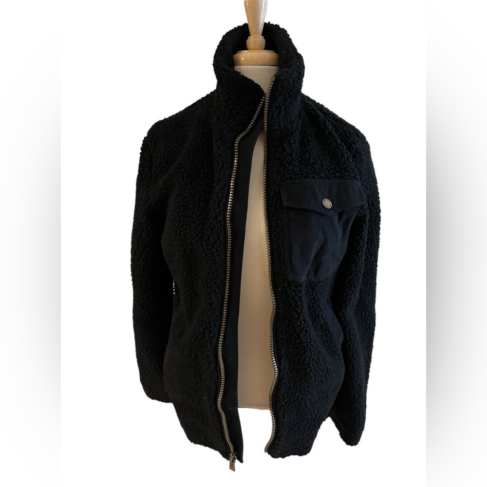 Pendleton River Rock Sherpa Jacket-Black Size Sma… - image 1